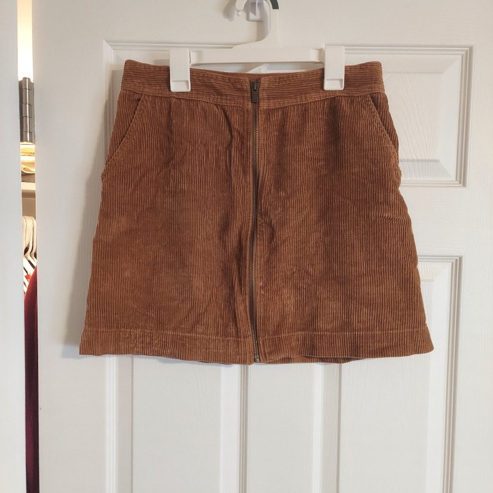 Corduroy skirt